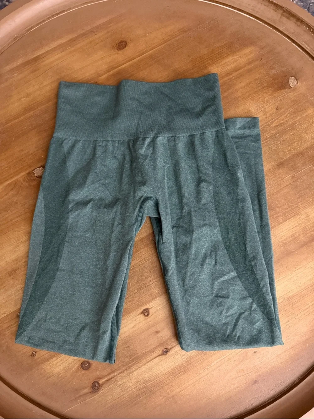 NVGTN Dark Teal High-Rise Performance Leggings - Picture 3 of 3